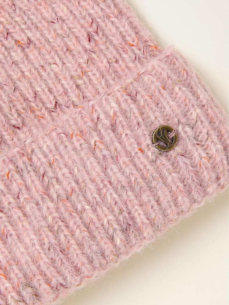 fat face Pink Nep Beanie