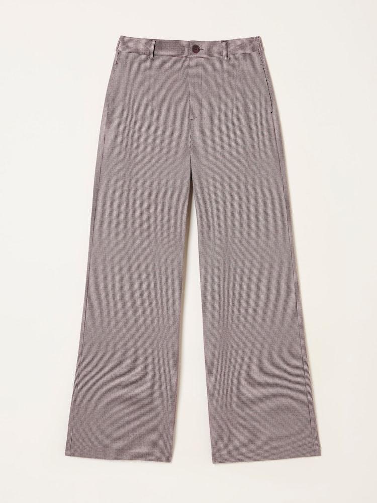 fat face Preseley Purple Wide Leg Trousers