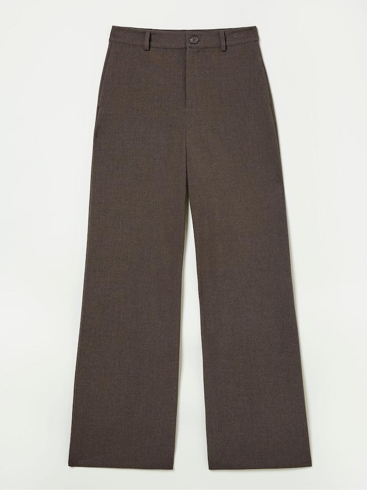 fat face Presley Brown Herringbone Trousers