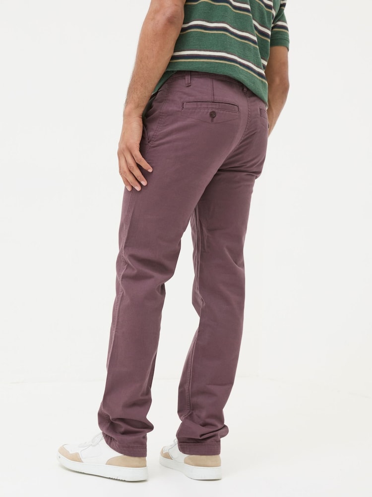 Fat Face Purple Plum Modern Coastal Chinos