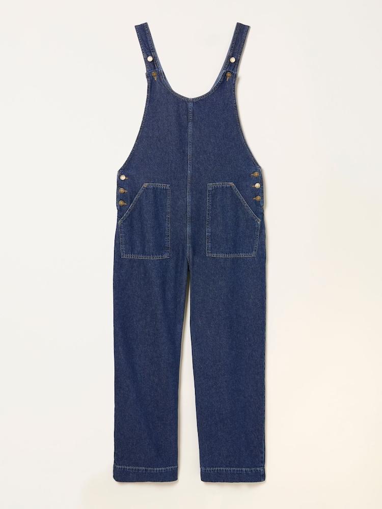 fat face Raffles Blue Denim Dungaree