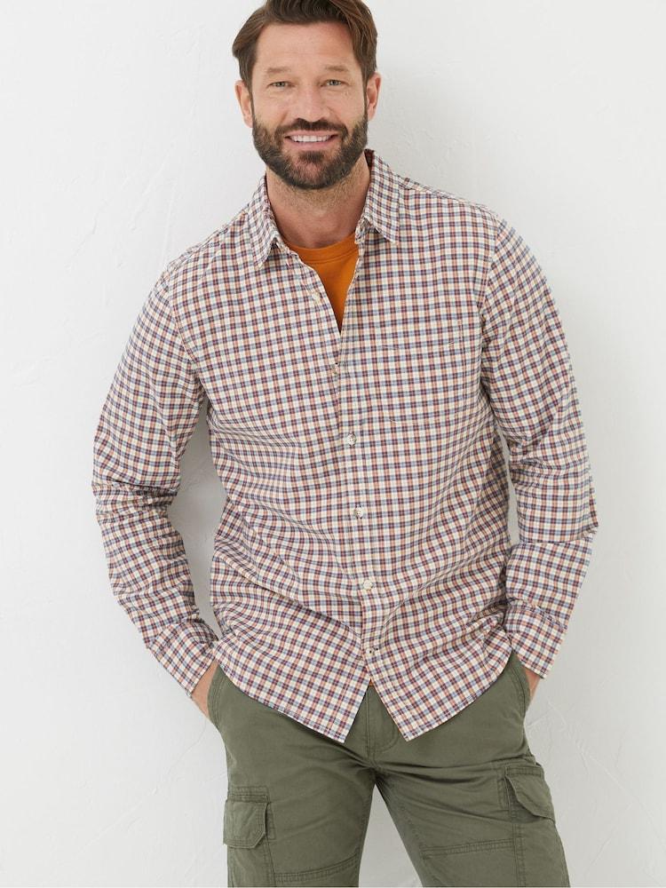 Fat Face Red Everly Check Shirt