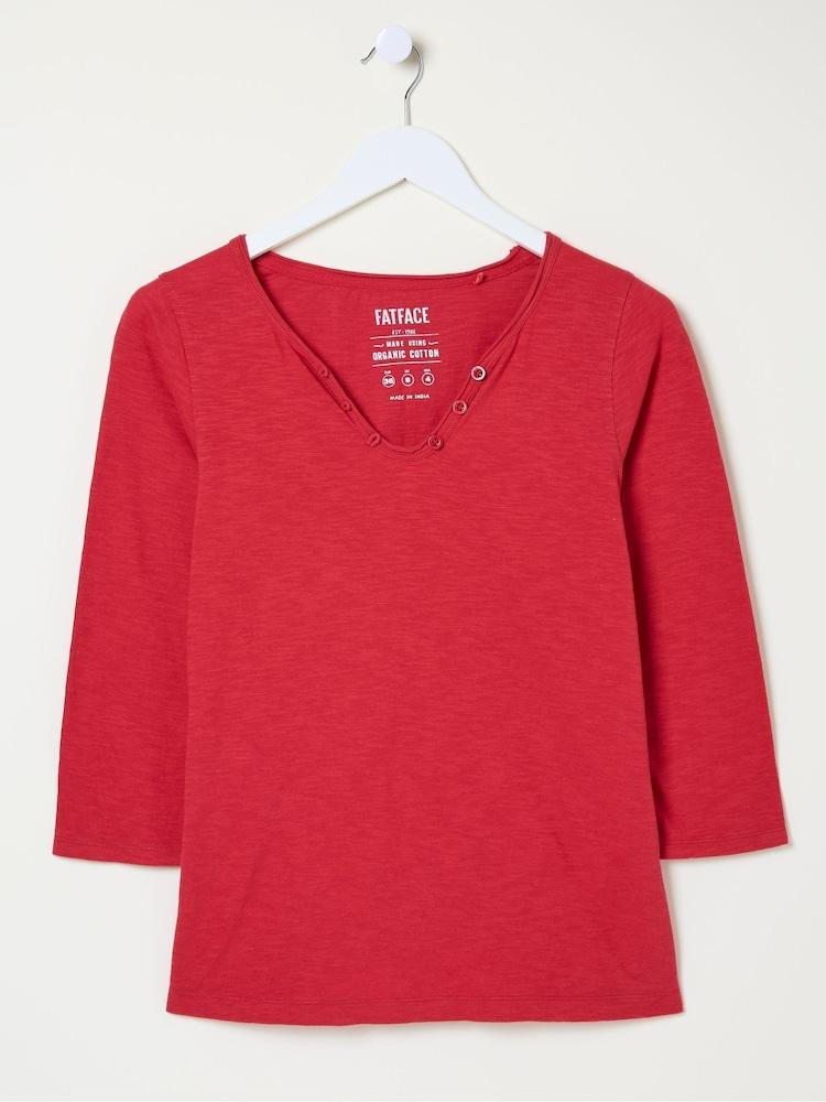 fat face Red Porter T-Shirt