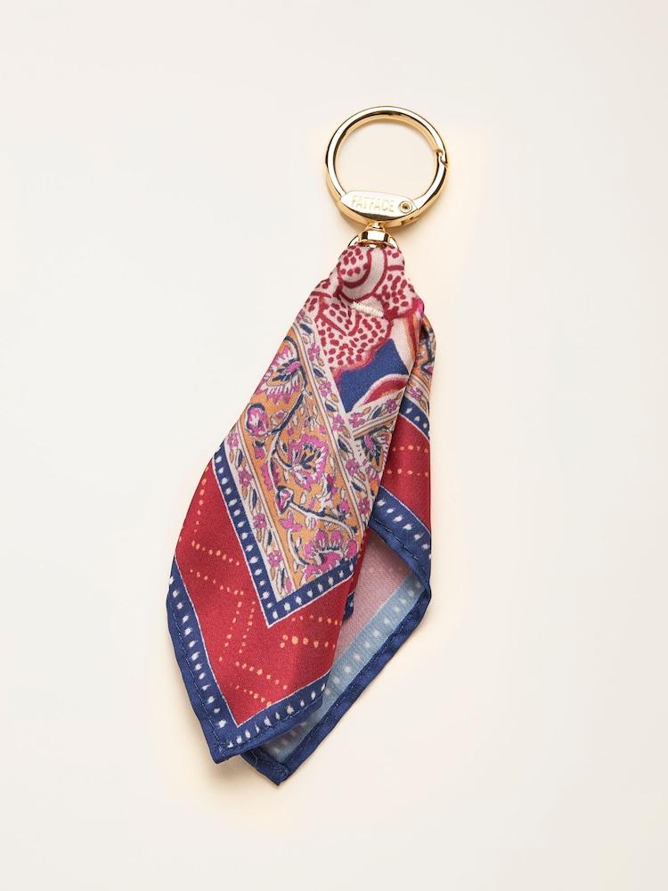 Fat Face Red Satin Charm