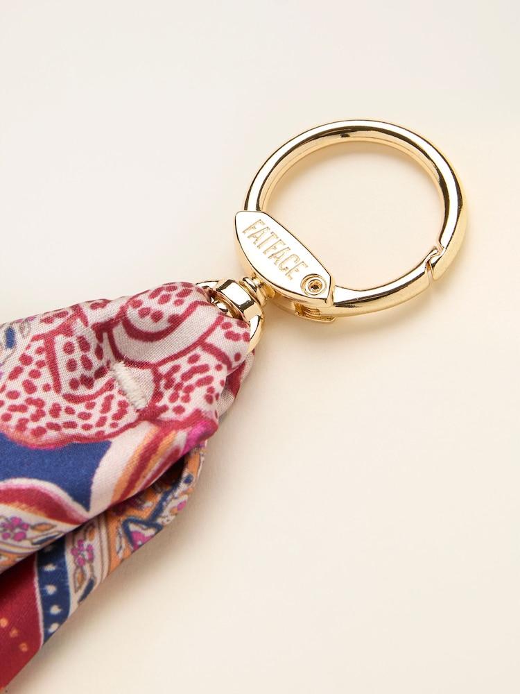 fat face Red Satin Charm