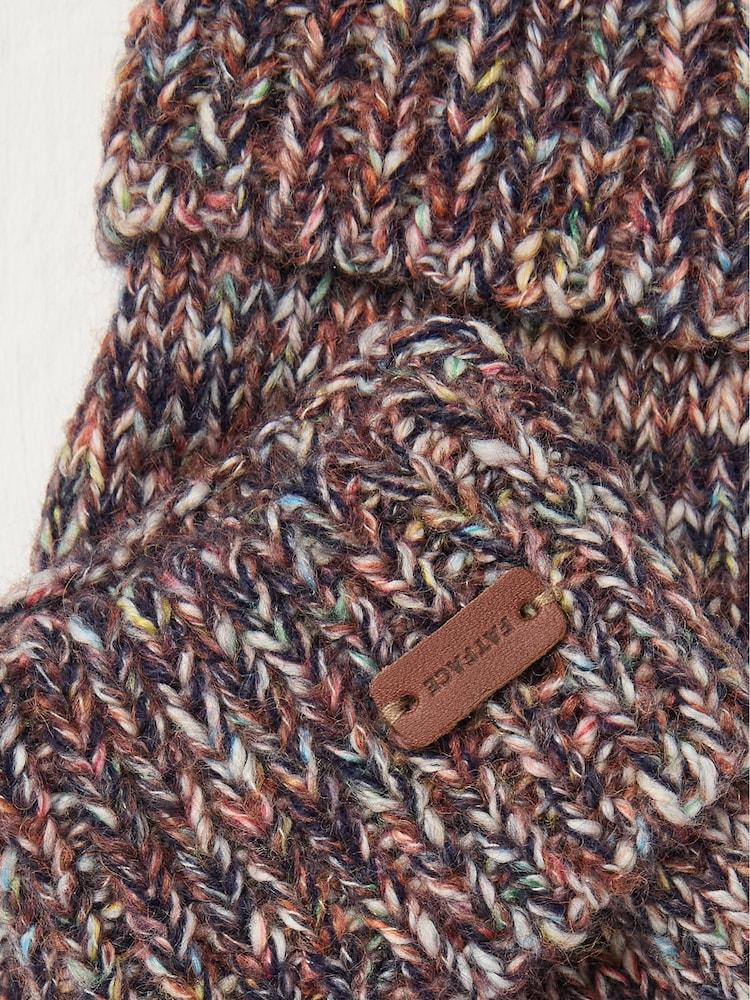 fat face Red Twist Gloves