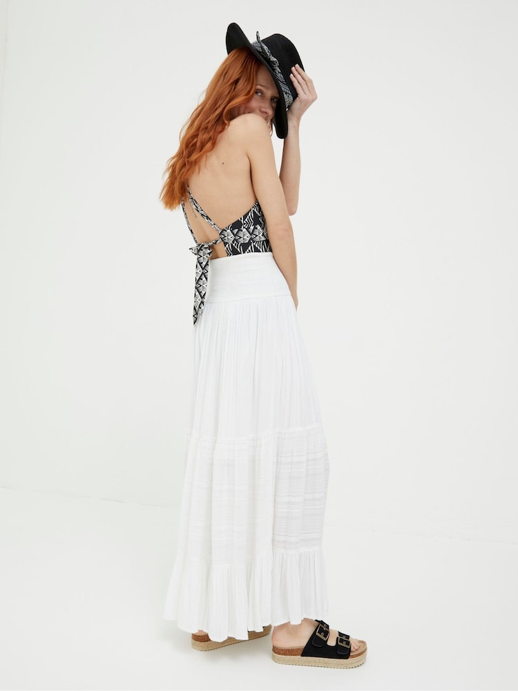 Fat Face Rhea Natural Beach Maxi Skirt