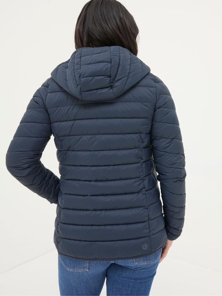 Fat Face Ruby Navy Lightweight Puffer Jacket