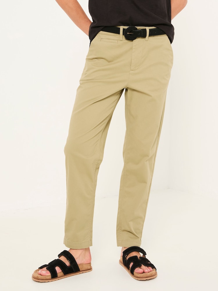 Fat Face Rye Khaki Green Chino Trousers