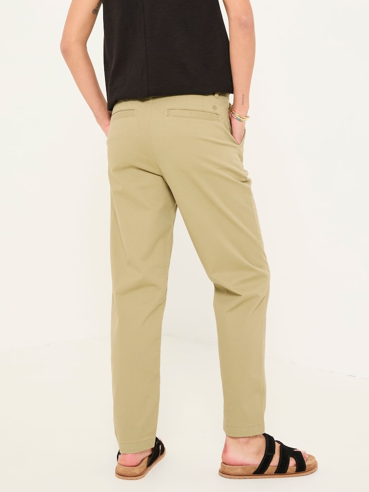 Fat Face Rye Khaki Green Chino Trousers