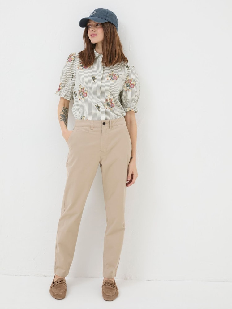 Fat Face Rye Natural Chinos
