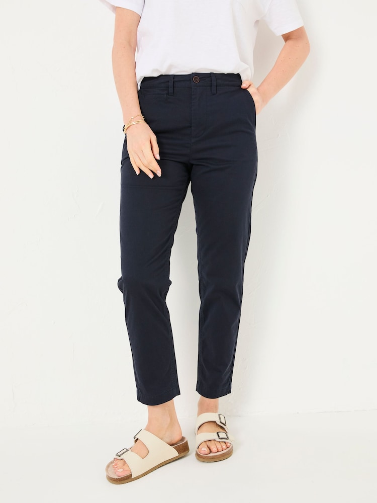 Fat Face Rye Navy Chino Trousers