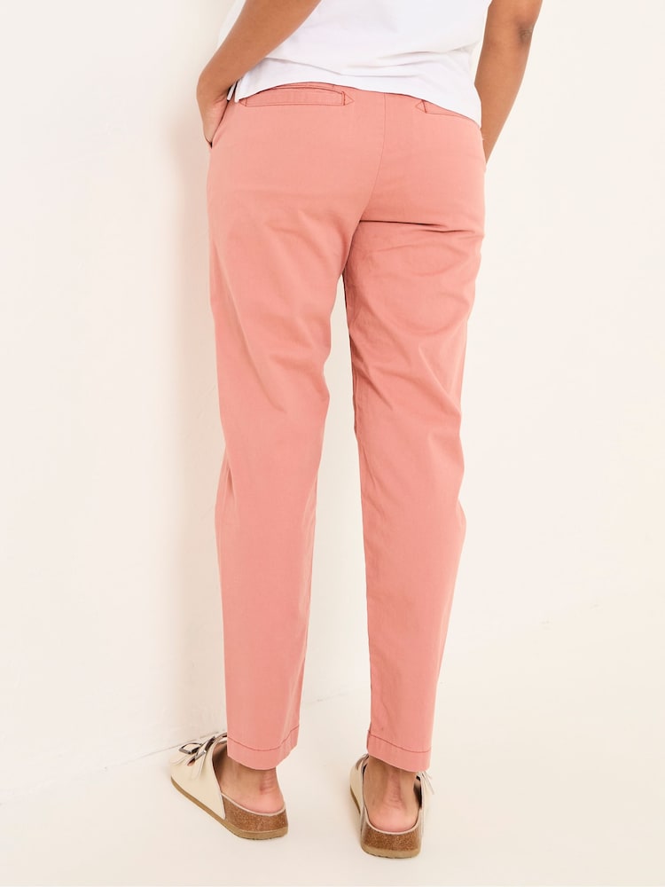 Fat Face Rye Rose Pink Chino Trousers