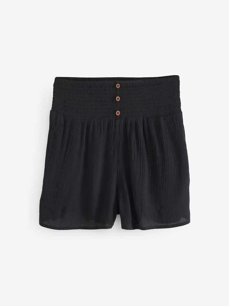 fat face Rylee Black Flippy Shorts