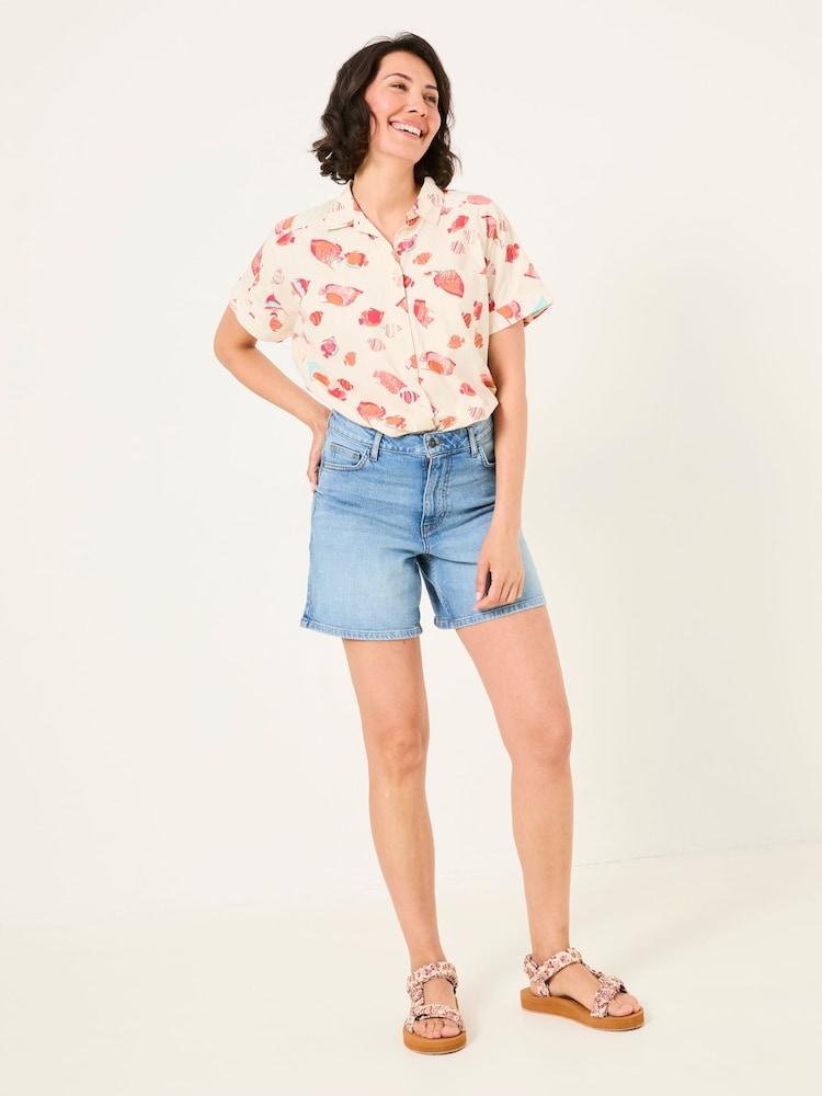 Fat Face Sanchez Ivory Shoal Shirt