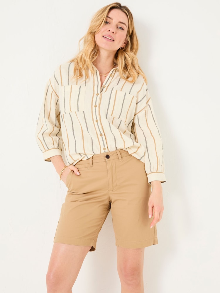 Fat Face Sandown Stone Chino Shorts