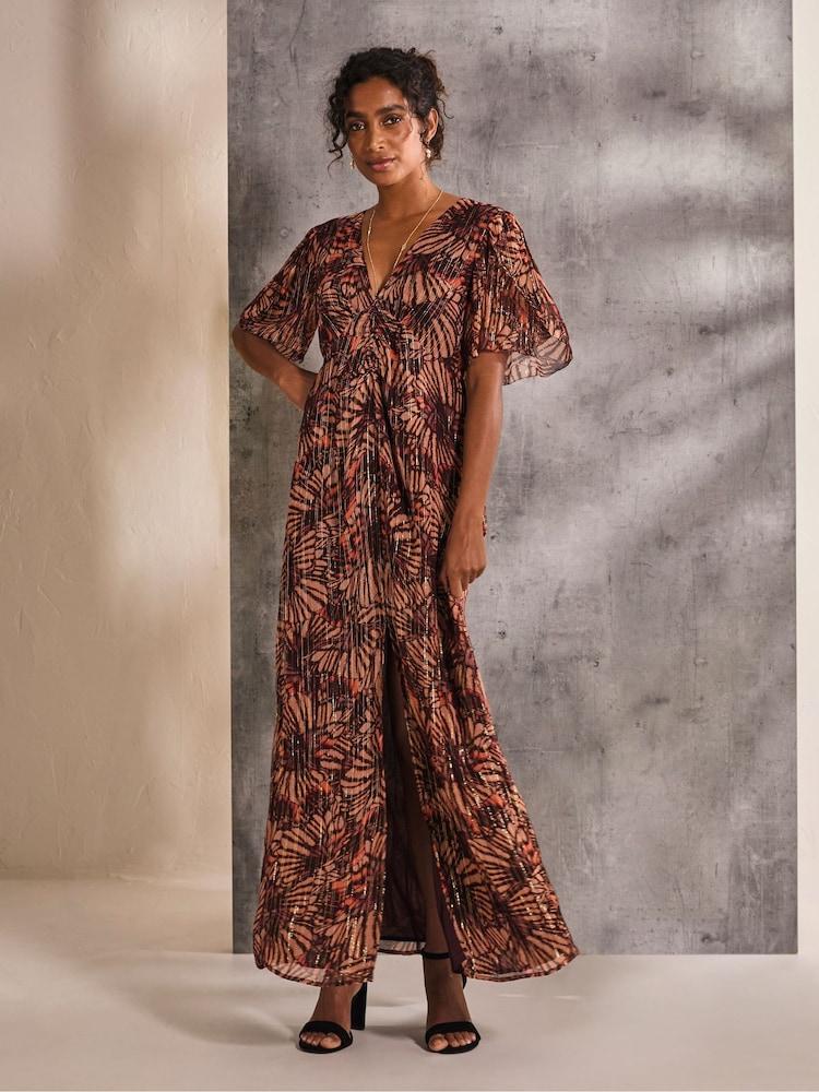 Fat Face Scarlet Black Dress