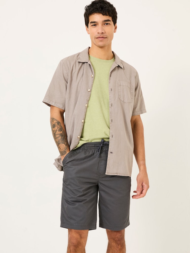Fat Face Seaton Dark Grey Pull On Shorts