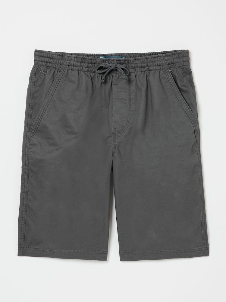 fat face Seaton Dark Grey Pull On Shorts