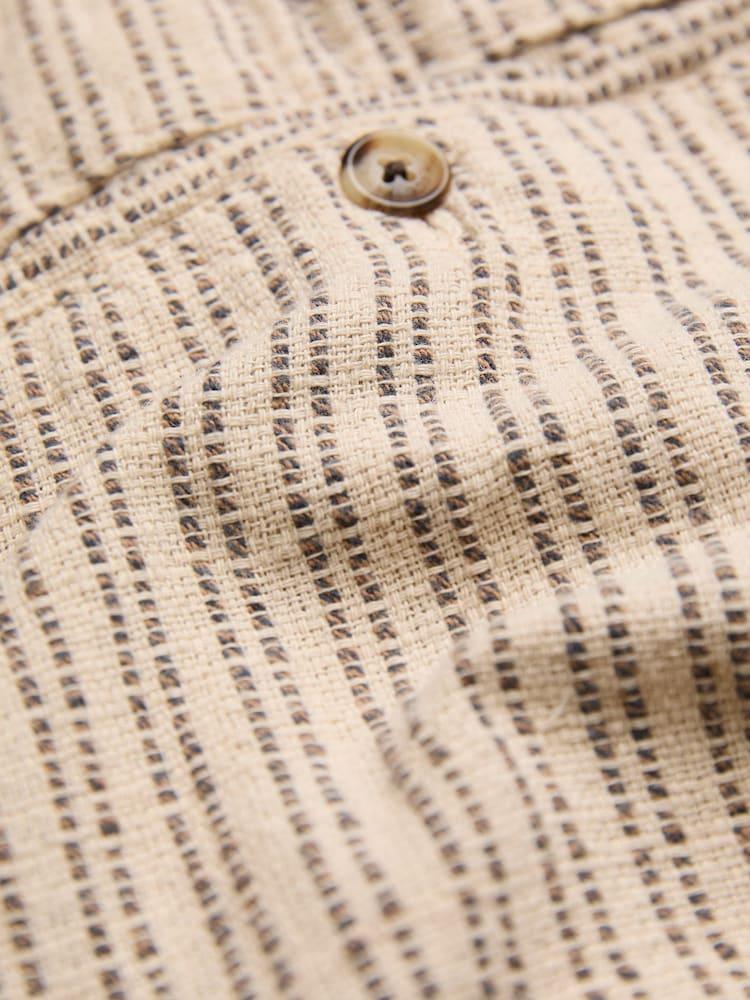 fat face Seaton Natural Stripe Pull On Shorts