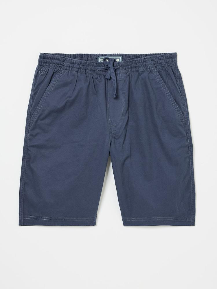 fat face Seaton Navy Blue Pull On Shorts