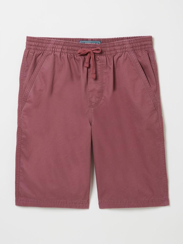 fat face Seaton Plum Purple Pull On Shorts