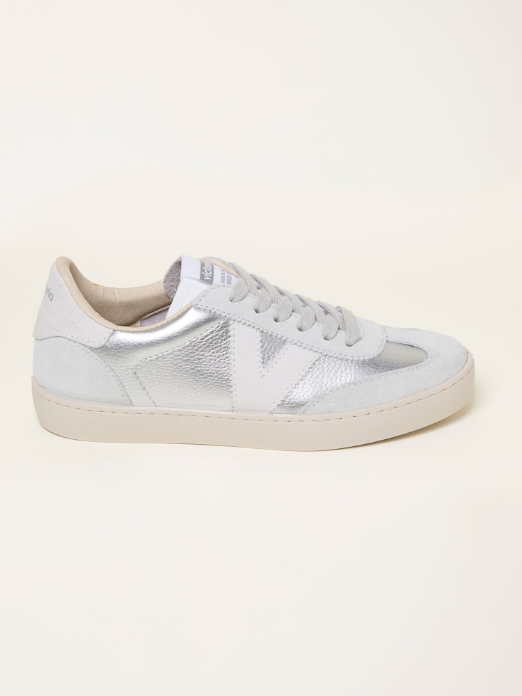 Fat Face Silver Victoria Berlin Trainers