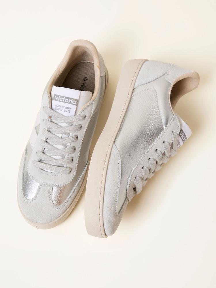 fat face Silver Victoria Berlin Trainers