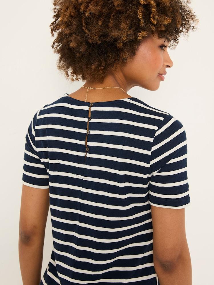 fat face Simone Multi Stripe Breton Jersey Dress