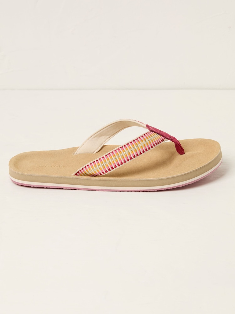 Fat Face Somerton Light Pink Flip Flop