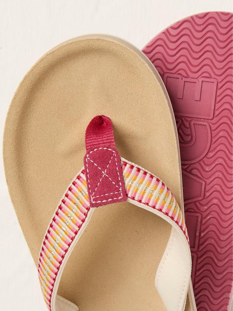 fat face Somerton Light Pink Flip Flop