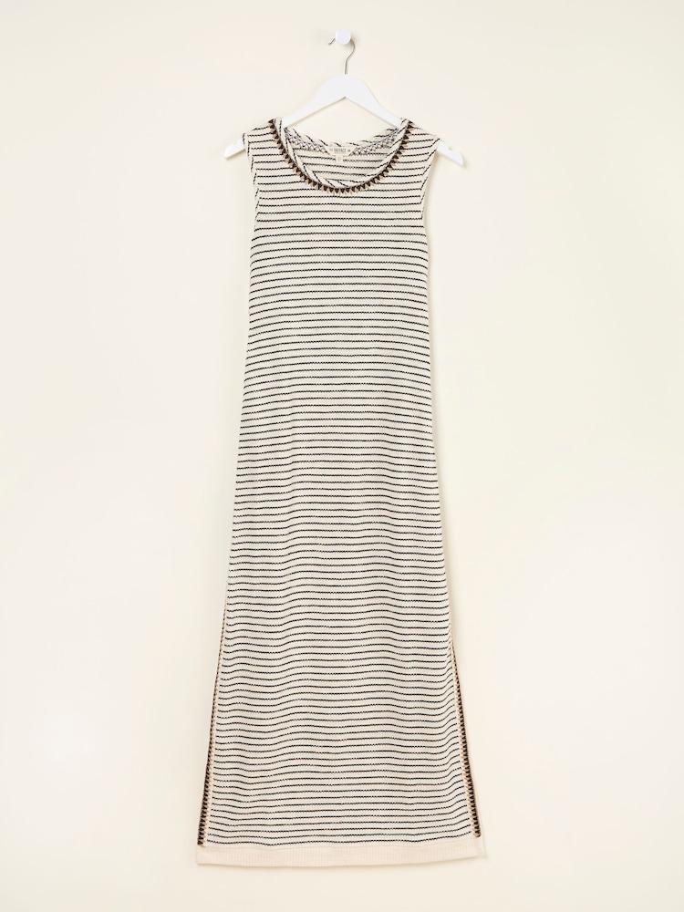 fat face Stone Beachwear Stripe Dress