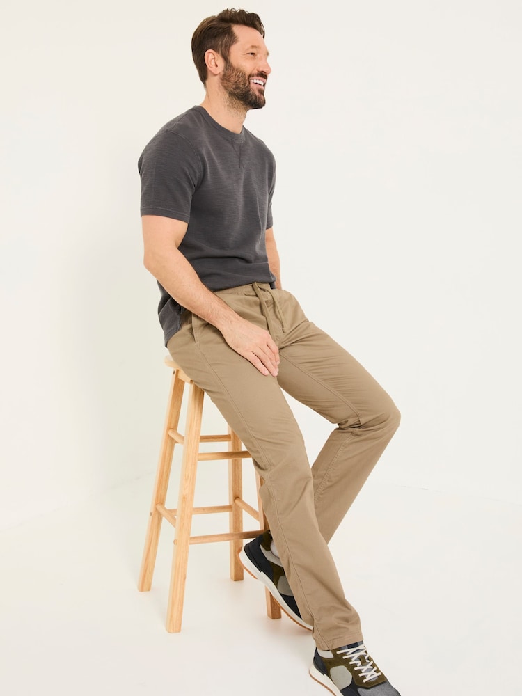 Fat Face Stone Seaton Pull On Trousers