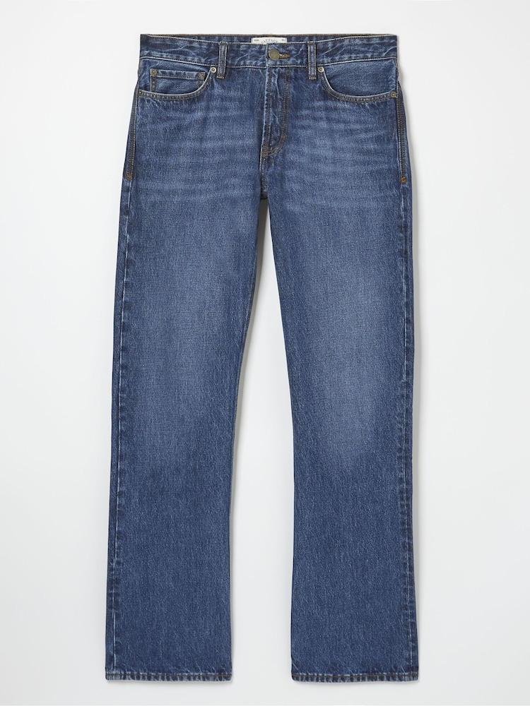 fat face Stone Wash Blue Bootcut Jeans