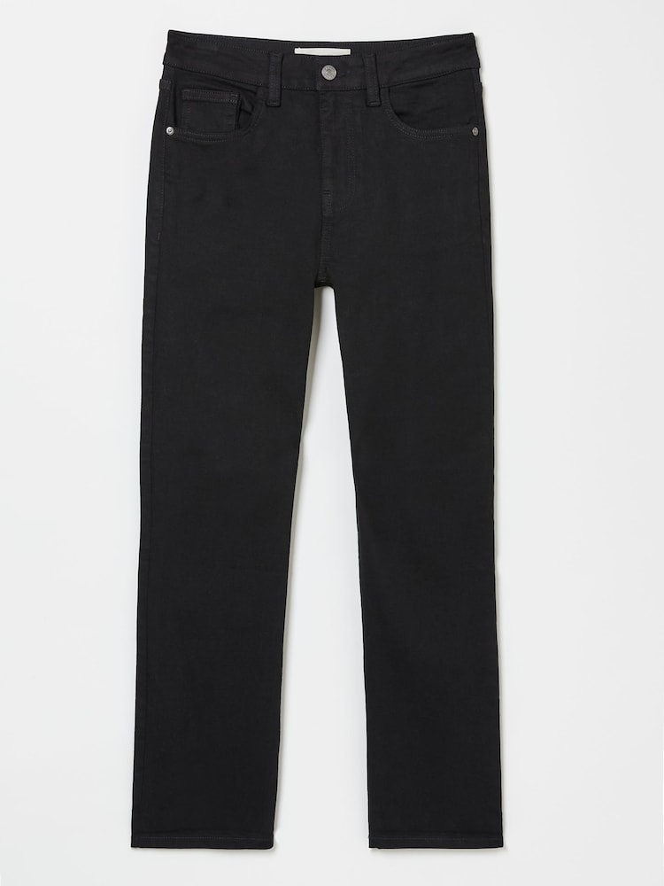 fat face Sway Black Cropped Jeans