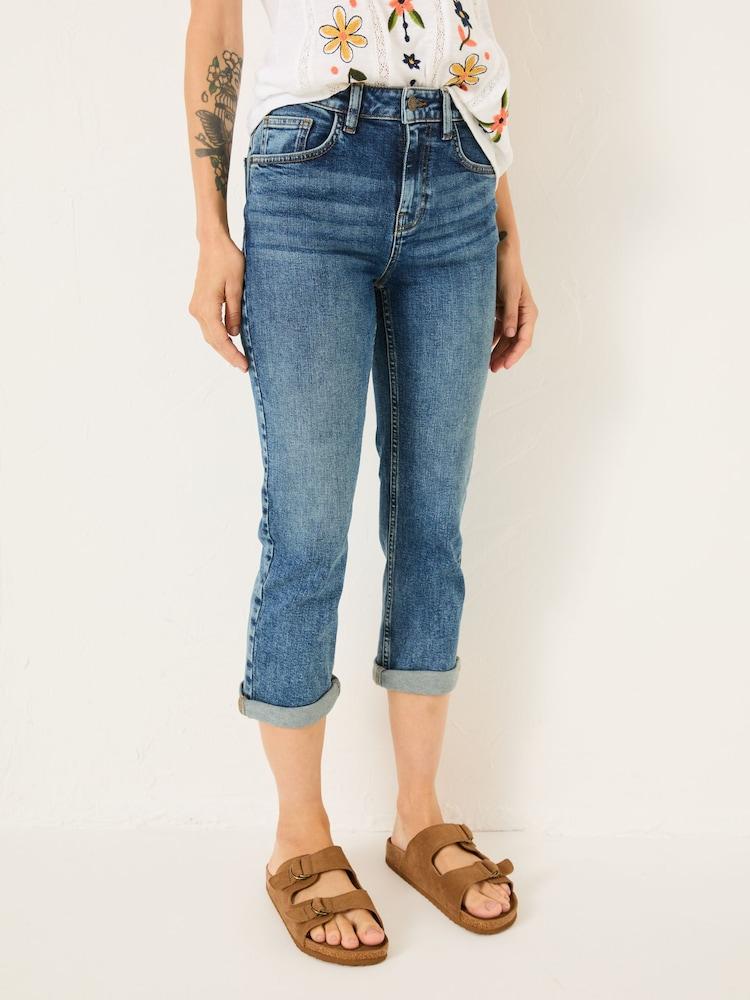 Fat Face Sway Denim Vintage Cropped Jeans