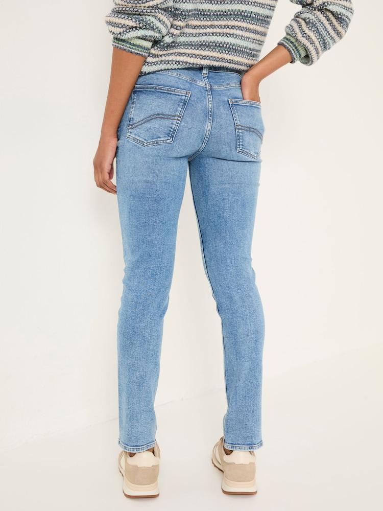 Fat Face Sway Light Vintage Blue Slim Jeans