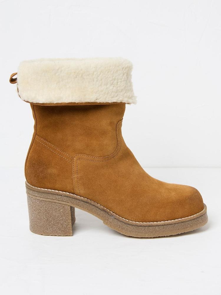 Fat Face Tan Brown Ada Multiway Boot