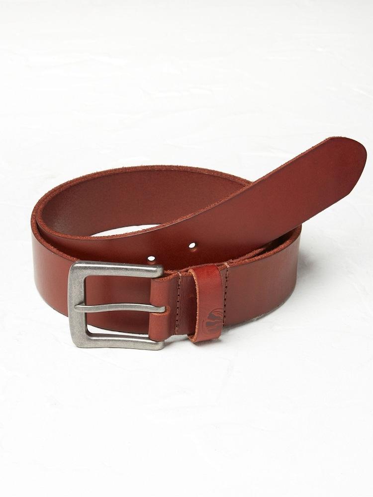 Fat Face Tan Brown Italian Leather Belt