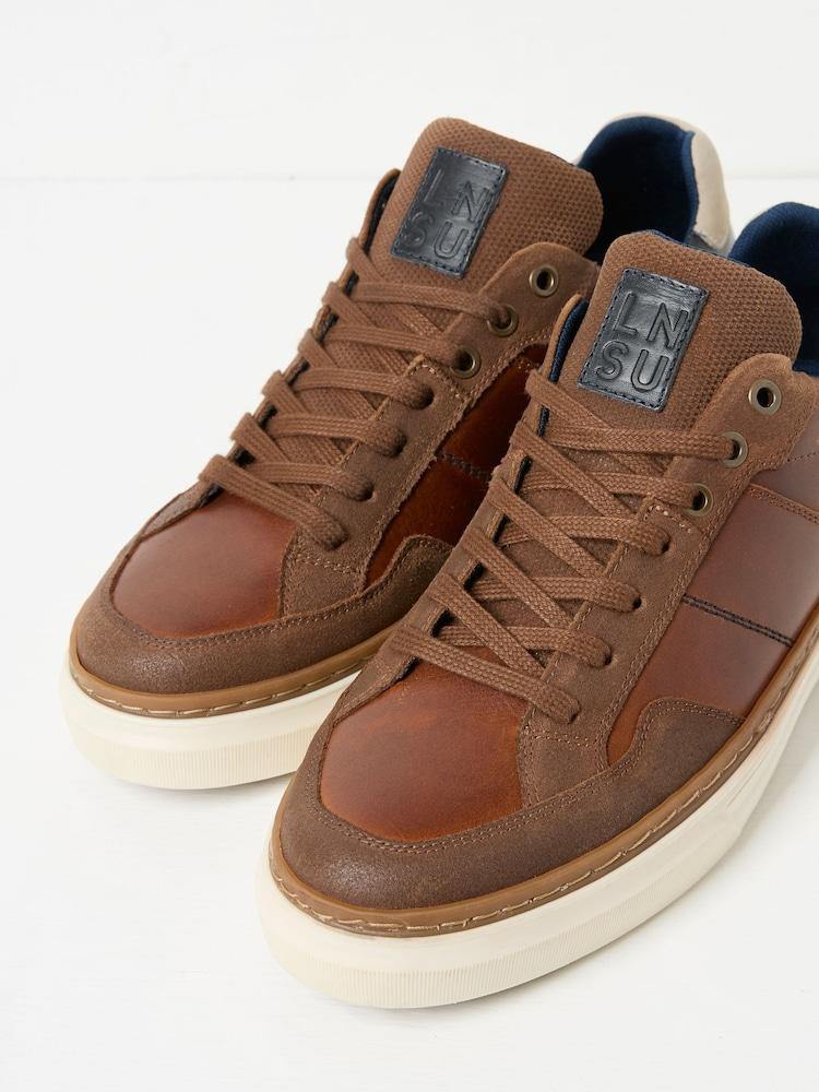 fat face Tan Brown Men's Skater Trainers