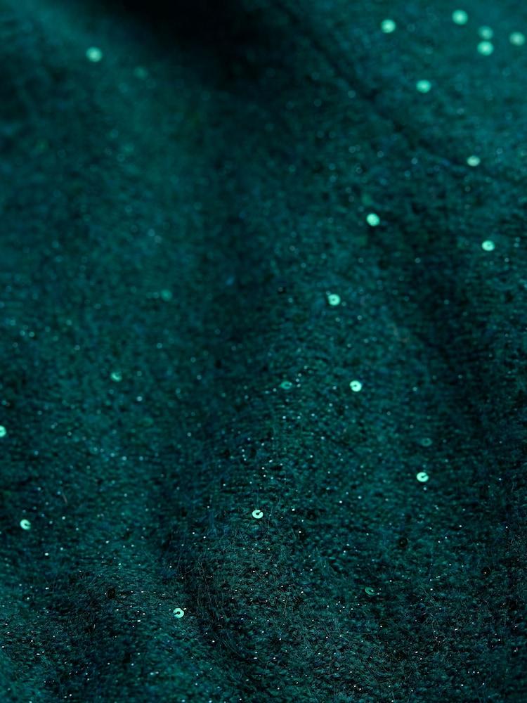 fat face Teal Green Jasmine Jumper