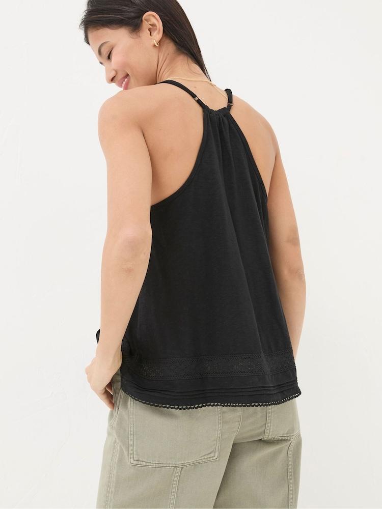 Fat Face Tina Black Cami