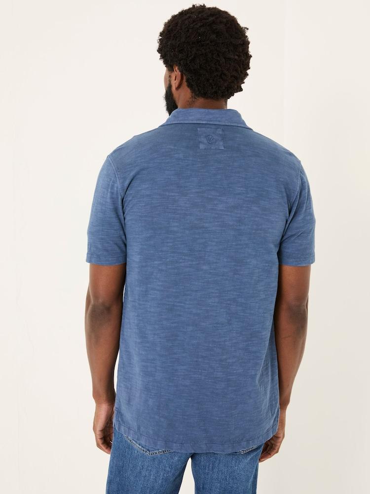 Fat Face Truro Blue Jersey Shirt