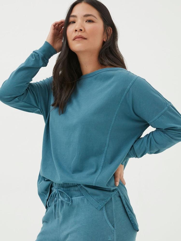 Fat Face Valo Blue Tunic Top