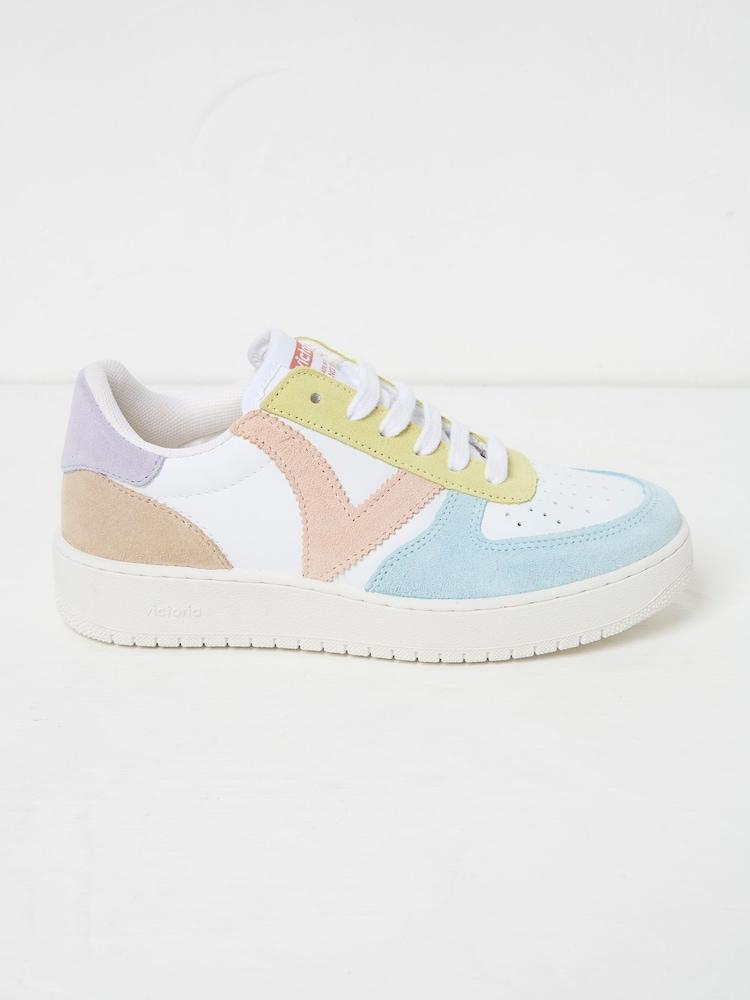 Fat Face Victoria Madrid Blue Multi Trainers