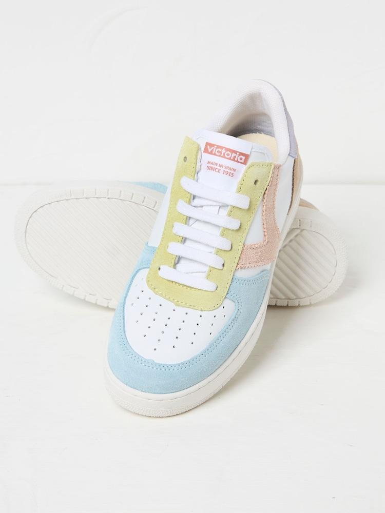 fat face Victoria Madrid Blue Multi Trainers