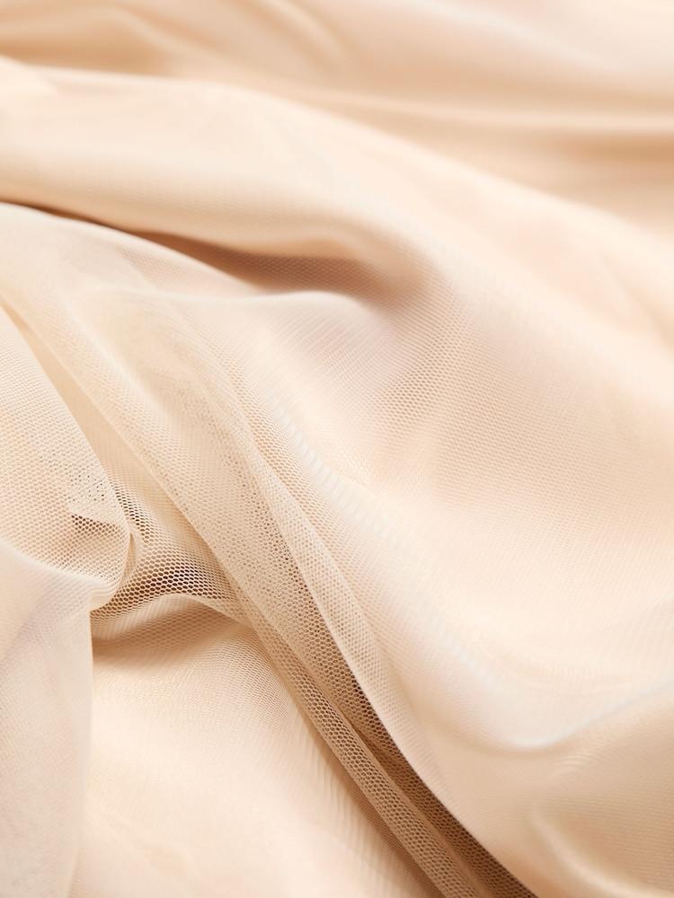 Fat Face Violet Gold Prom Tulle Skirt