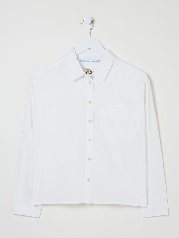 fat face Vivienne White Shirt