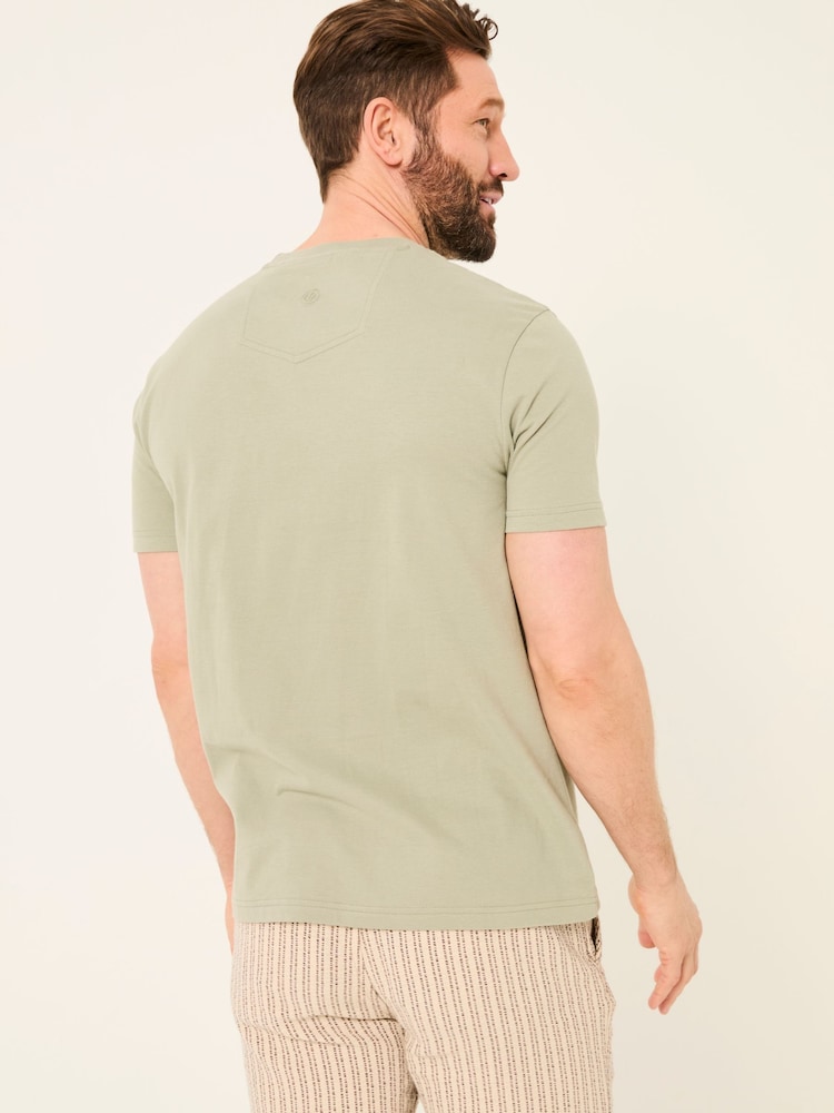 Fat Face VW Sage Green Short Sleeve T-Shirt