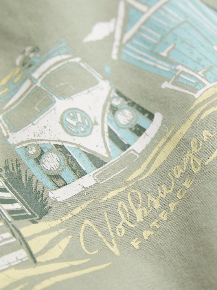 fat face VW Sage Green Short Sleeve T-Shirt